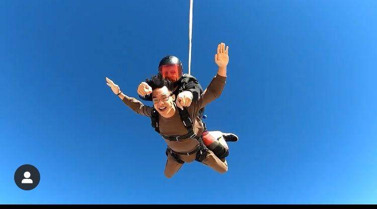Dinda Hauw dan Rey Mbayang di Dubai. (Instagram.com/dindahw)