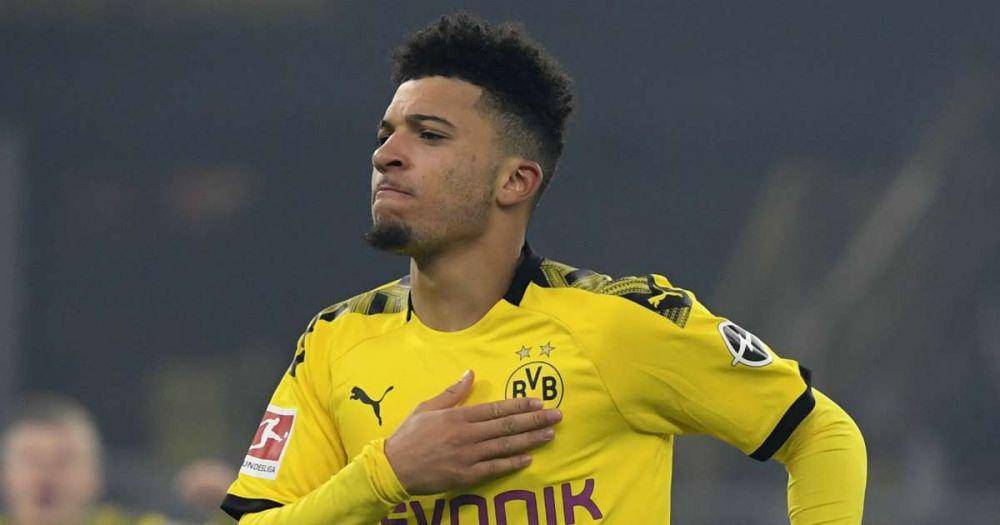 Jadon Sancho kala berseragam Borussia Dortmund. (tribuna.com)