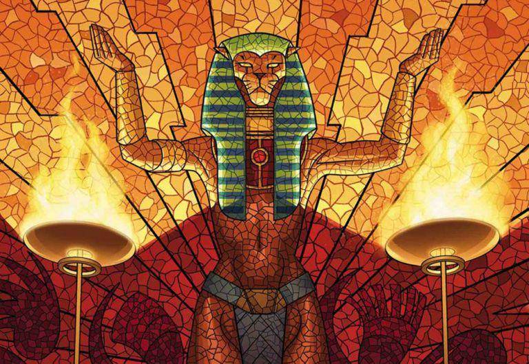 ilustrasi dewi Bastet (twitter.com/DexertoMU)