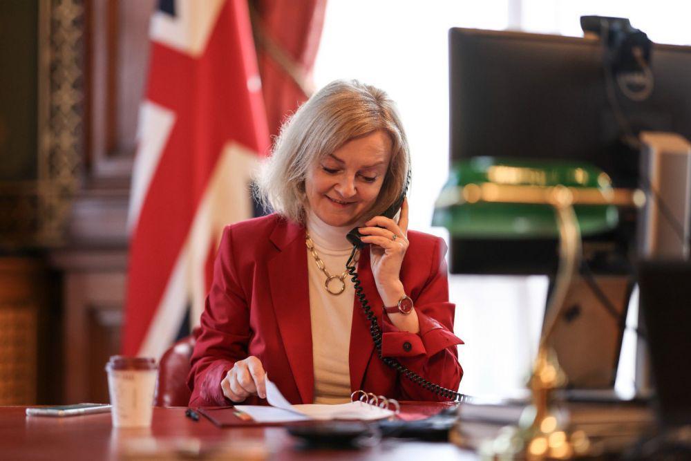 Menteri Luar Negeri Inggris, Liz Truss. (twitter.com/trussliz)