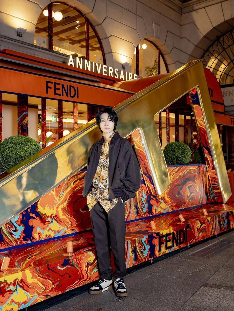 Dori Sakurada (twitter.com/FENDI_JAPAN)