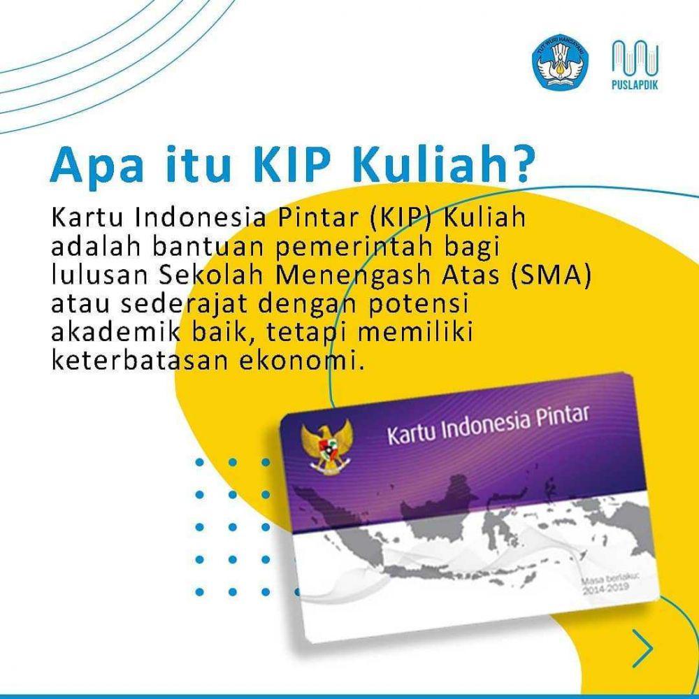 KIP-K oleh Kemdikbudristek (instagram.com/puslapdik_dikbud)