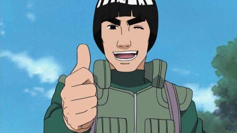 ilustrasi karakter Might Guy (dok. Pierrot/Naruto)