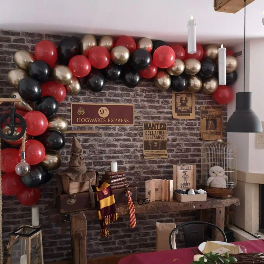 potret inspirasi dekorasi ruangan ala Harry Potter (instagram.com/juliehomedeco41)