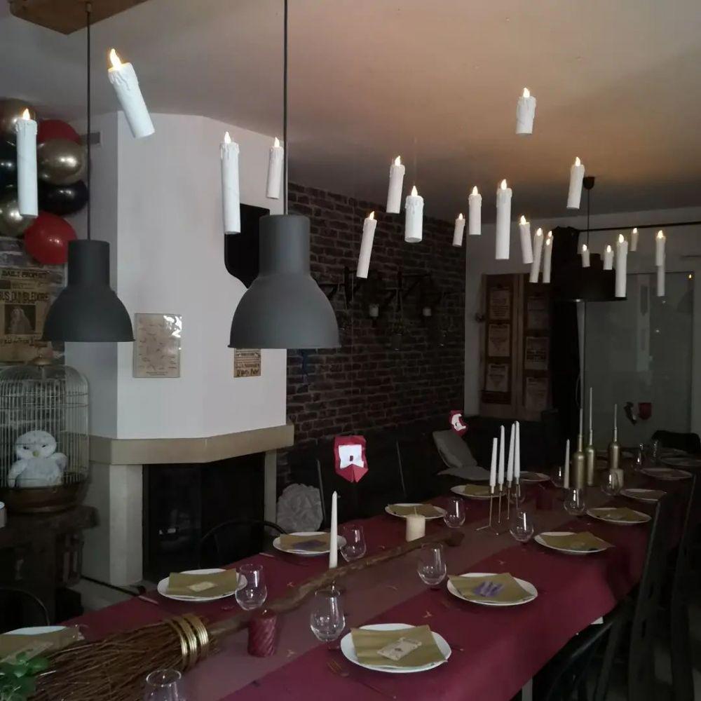 potret inspirasi dekorasi ruangan ala Harry Potter (instagram.com/juliehomedeco41)