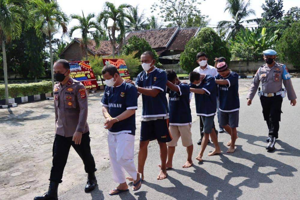 Polisi Tangkap 23 Pelaku Cabul di Tulang Bawang, Satu di Bawah Umur