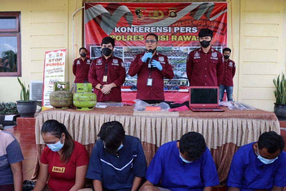 Press rilis Polres Mura terkait tangkapan bulan Oktober-November (IDN Times/Polres Mura)
