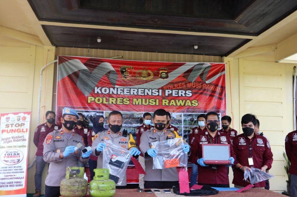 Press rilis Polres Mura terkait tangkapan bulan Oktober-November (IDN Times/Polres Mura)