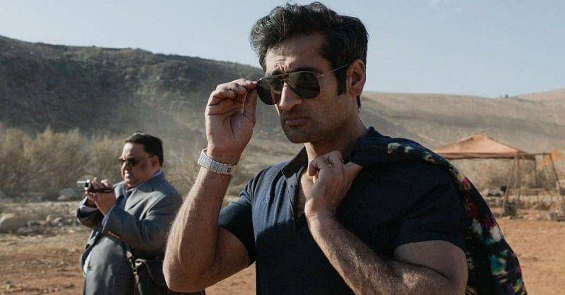 Karun (kiri) membawa kamera dan Kingo (kanan). (Dok. Marvel Studios)