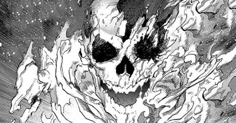 Sisa-sisa Quirk "New Order" menghilang. (mangaplus.shueisha.co.jp/My Hero Academia)