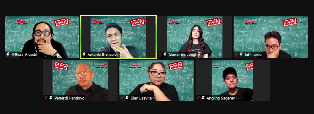 Cast dan kru dalam media launchee Loncat Kelas 2, Selasa (23/11/2021) (dok. IDN Times/Maria Helen Oktavia)