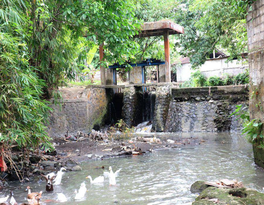 dam keramat di Tukad Kreteg (dok. pribadi/Ari Budiadnyana)