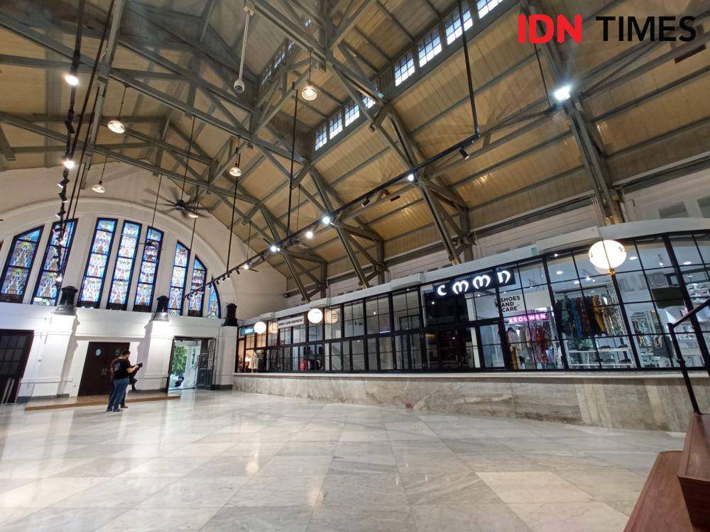 Tempat wisata Pos Bloc Jakarta yang terletak di dalam Gedung Filateli Jakarta Pusat (IDN Times/Annisa Dewi Lestari)