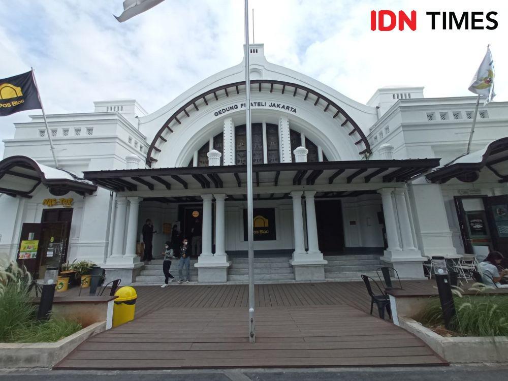 Tempat wisata Pos Bloc Jakarta yang terletak di dalam Gedung Filateli Jakarta Pusat (IDN Times/Annisa Dewi Lestari)