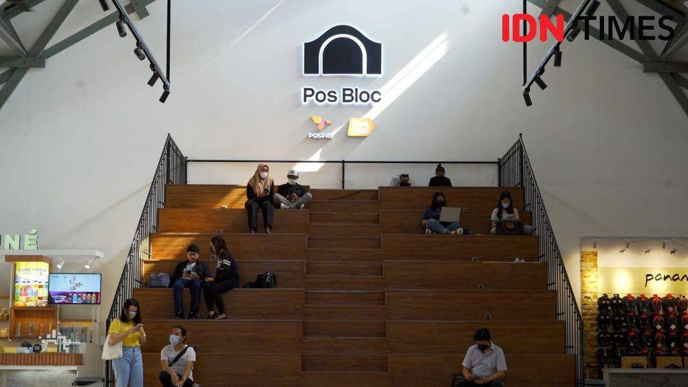 Tempat wisata Pos Bloc Jakarta yang terletak di dalam Gedung Filateli Jakarta Pusat (IDN Times/Annisa Dewi Lestari)