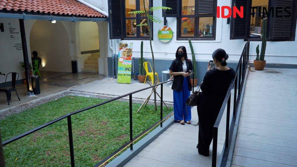 Tempat wisata Pos Bloc Jakarta yang terletak di dalam Gedung Filateli Jakarta Pusat (IDN Times/Annisa Dewi Lestari)