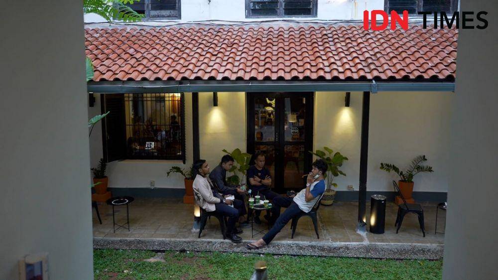 Tempat wisata Pos Bloc Jakarta yang terletak di dalam Gedung Filateli Jakarta Pusat (IDN Times/Annisa Dewi Lestari)
