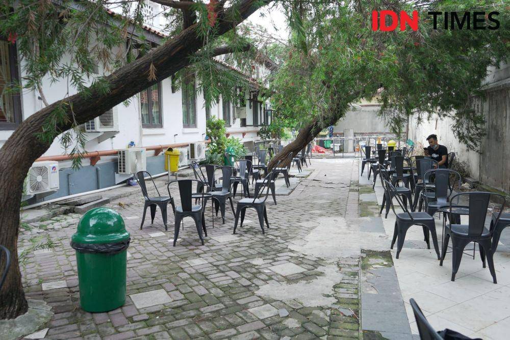 Tempat wisata Pos Bloc Jakarta yang terletak di dalam Gedung Filateli Jakarta Pusat (IDN Times/Annisa Dewi Lestari)