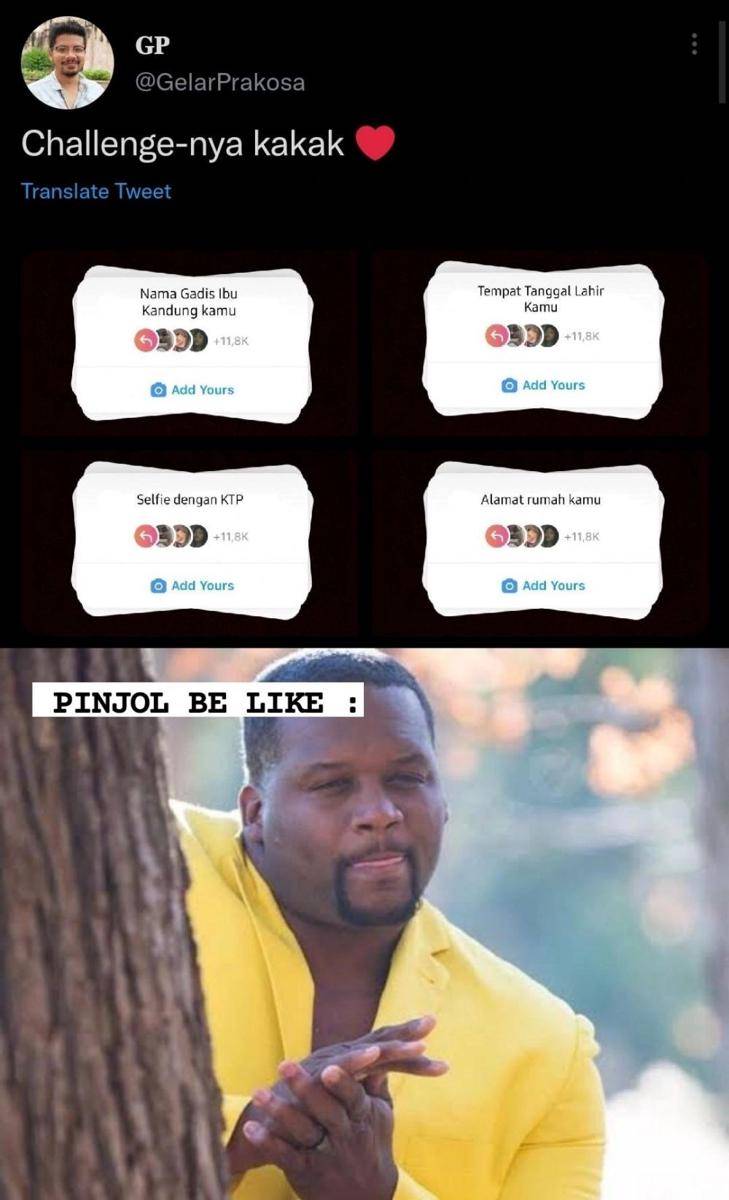 meme challenge Add Yours (twitter.com/txtdarionlshop)