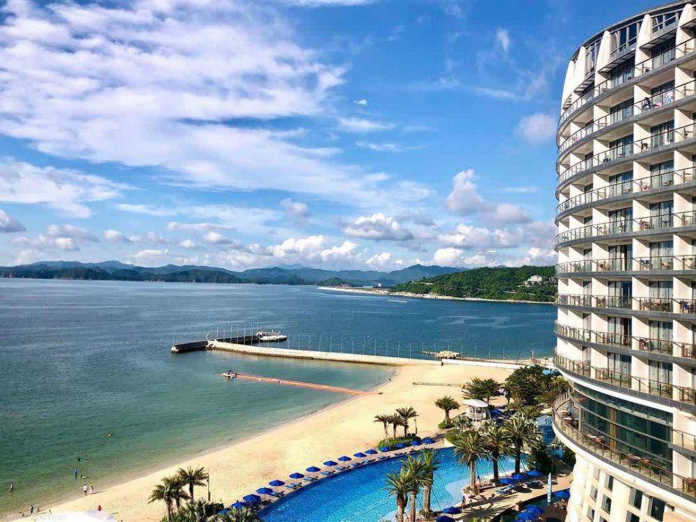 Shenzhen Beach dari InterContinental Hotel (instagram.com/naomixiaoyunyun)