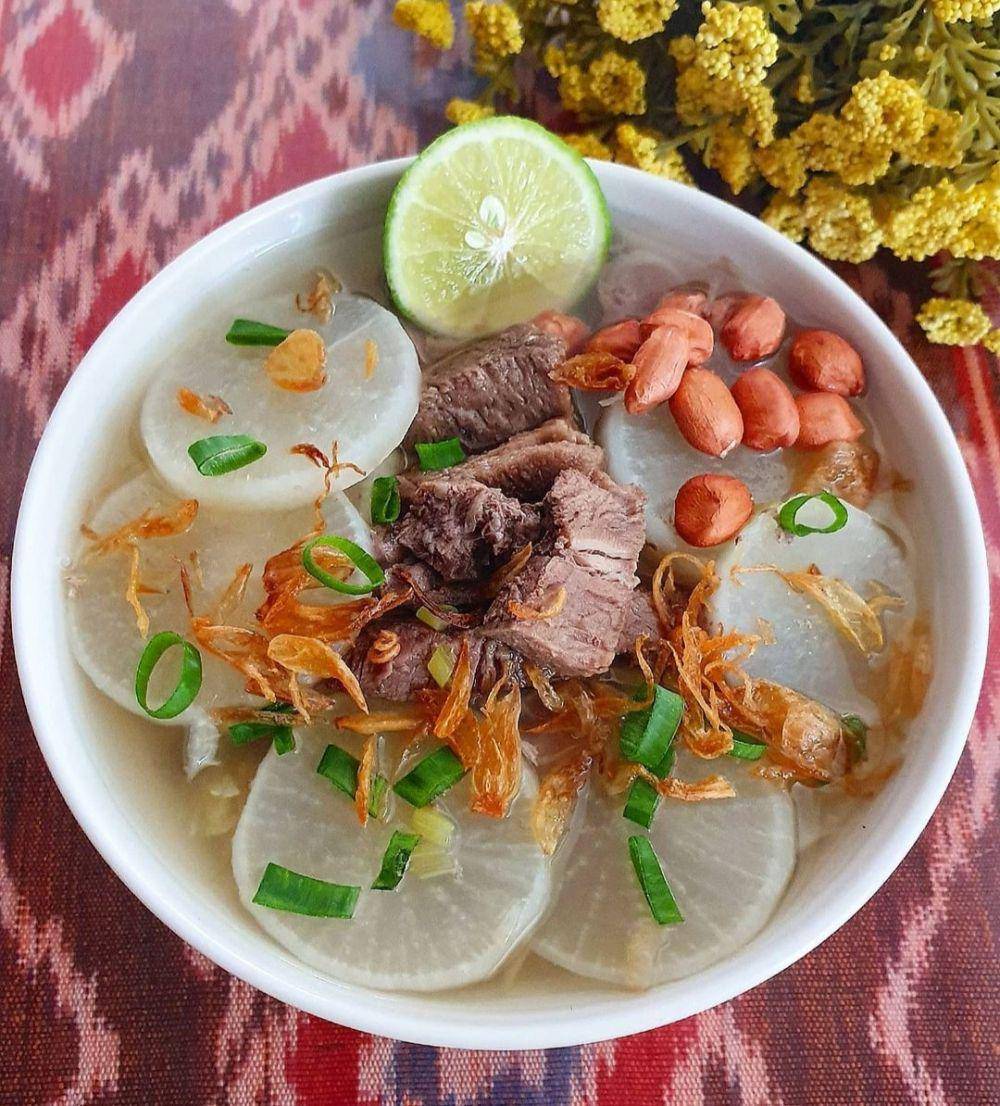ilustrasi hidangan soto Bandung (instagram.com/yscooking)