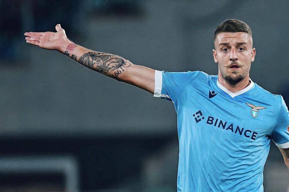 Sergej Milinkovic-Savic dijuluki Sergente oleh pendukung Lazio. (instagram.com/sergej___21)
