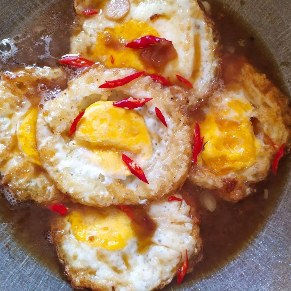 Ilustrasi telur mata sapi (instagram.com/dapur_dalipahpakiuhh)