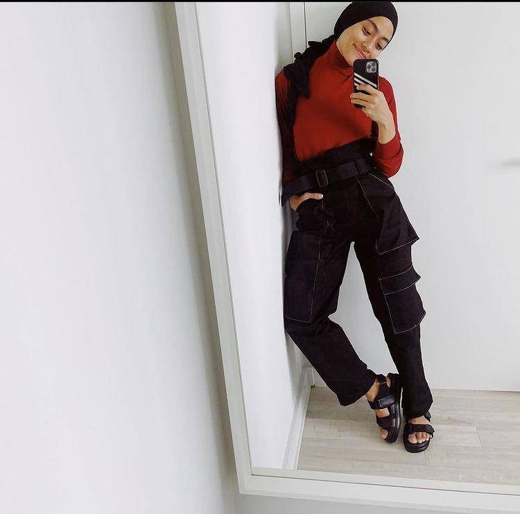 gaya hijab Ayudia dikritik (instagram.com/ayudiac)
