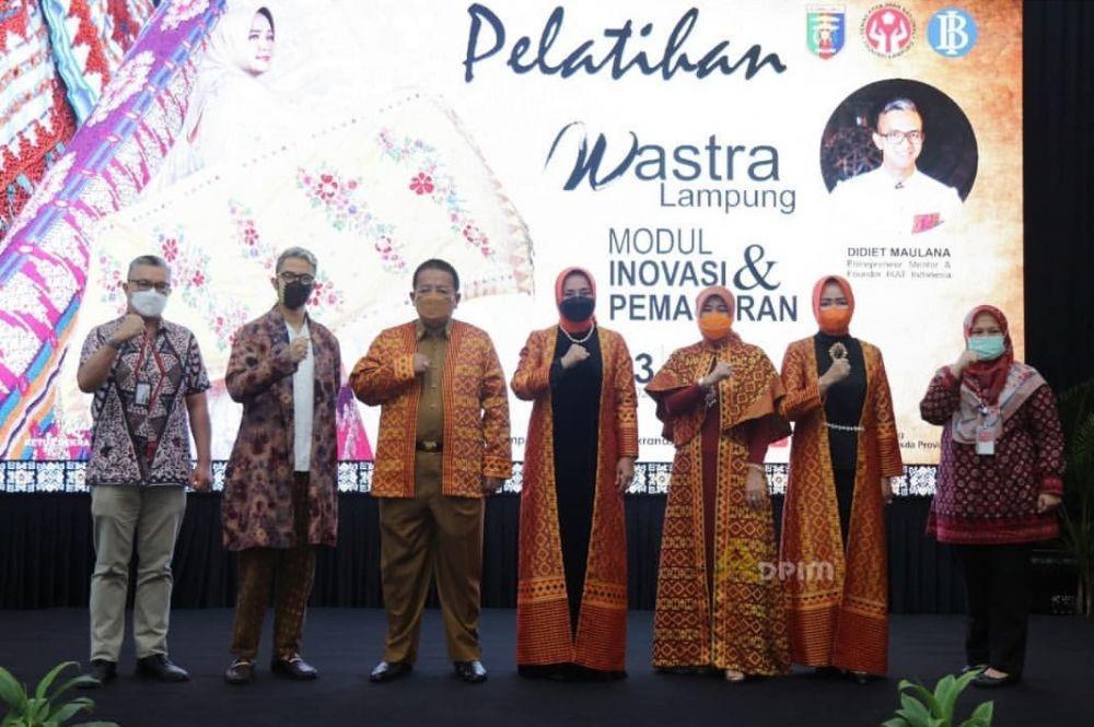 Didiet Maulana Latih Perajin Wastra Lampung Investasi dan Pemasaran