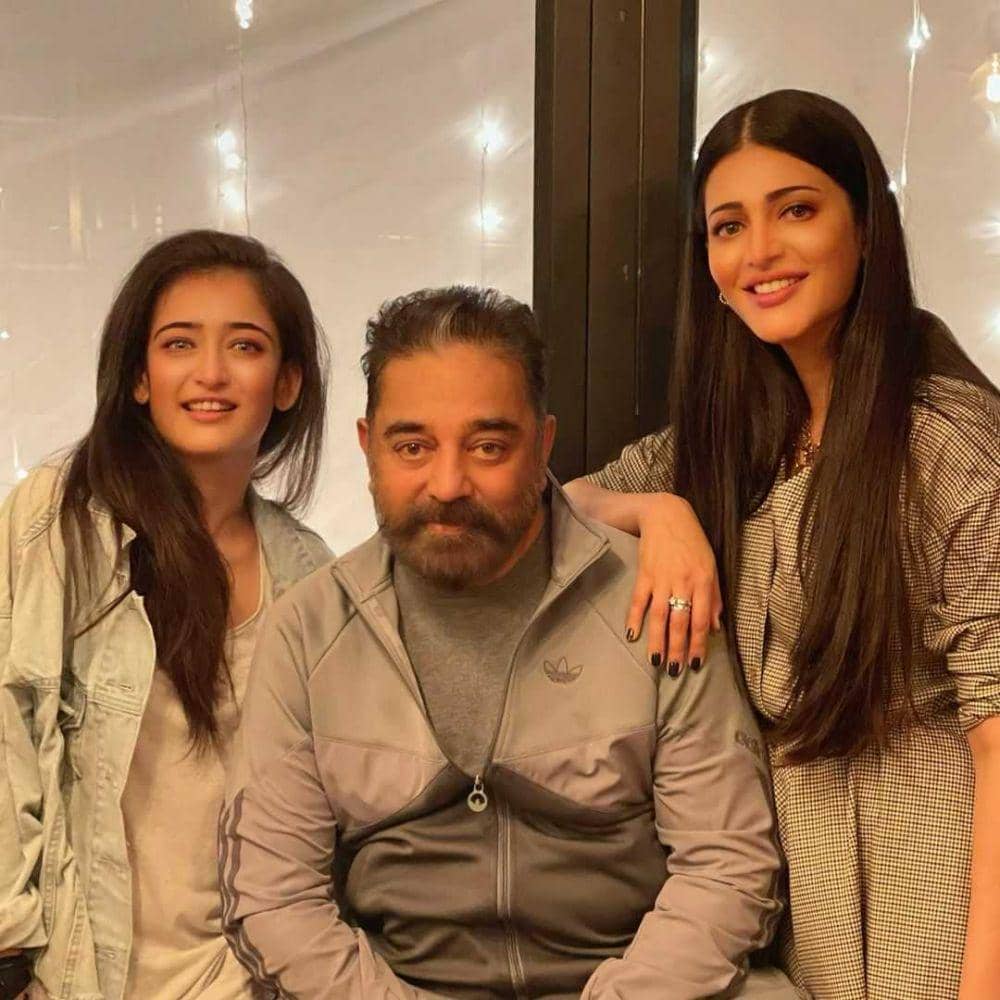 keluarga Kamal Haasan (instagram.com/shrutzhaasan)