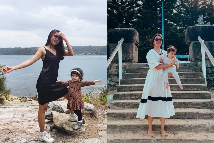 Adu gaya Acha Sinaga vs. Acha Septriasa. (instagram.com/septriasaacha / instagram.com/achasinaga)