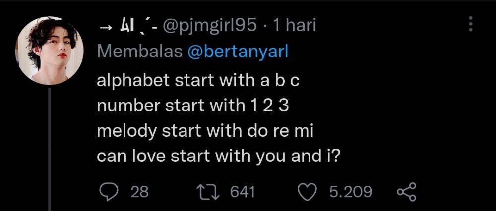 Gombalan netizen (twitter.com/pjmgirl95)