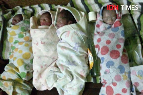 Ibu di Bandung Barat Lahirkan Empat Bayi Kembar Sekaligus