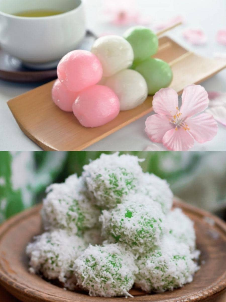 ilustrasi dango | ilustrasi klepon (matcha-jp.com | instagram.com/isithalalorharam)