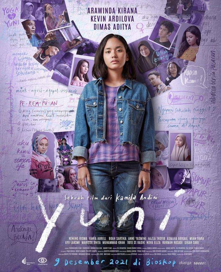 poster film Yuni (instagram.com/kamilandini)