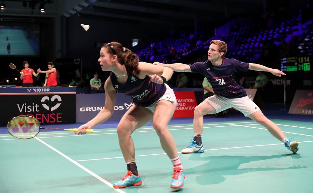 Robin Tabeling (kanan) saat berlaga di Denmark Open 2017 (bwfbadminton.com)