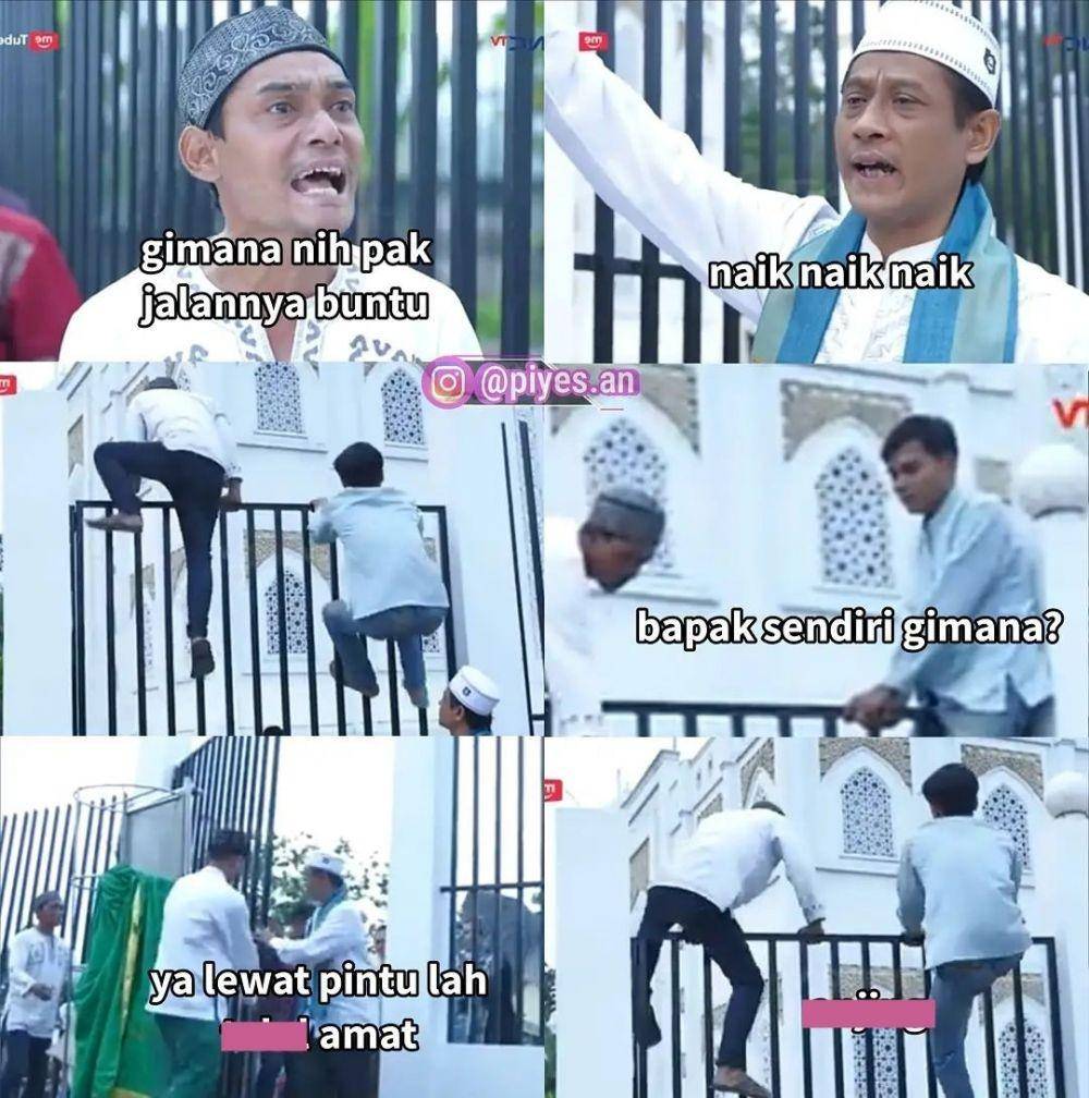 meme obrolan sinetron azab (instagram.com/piyes.an)