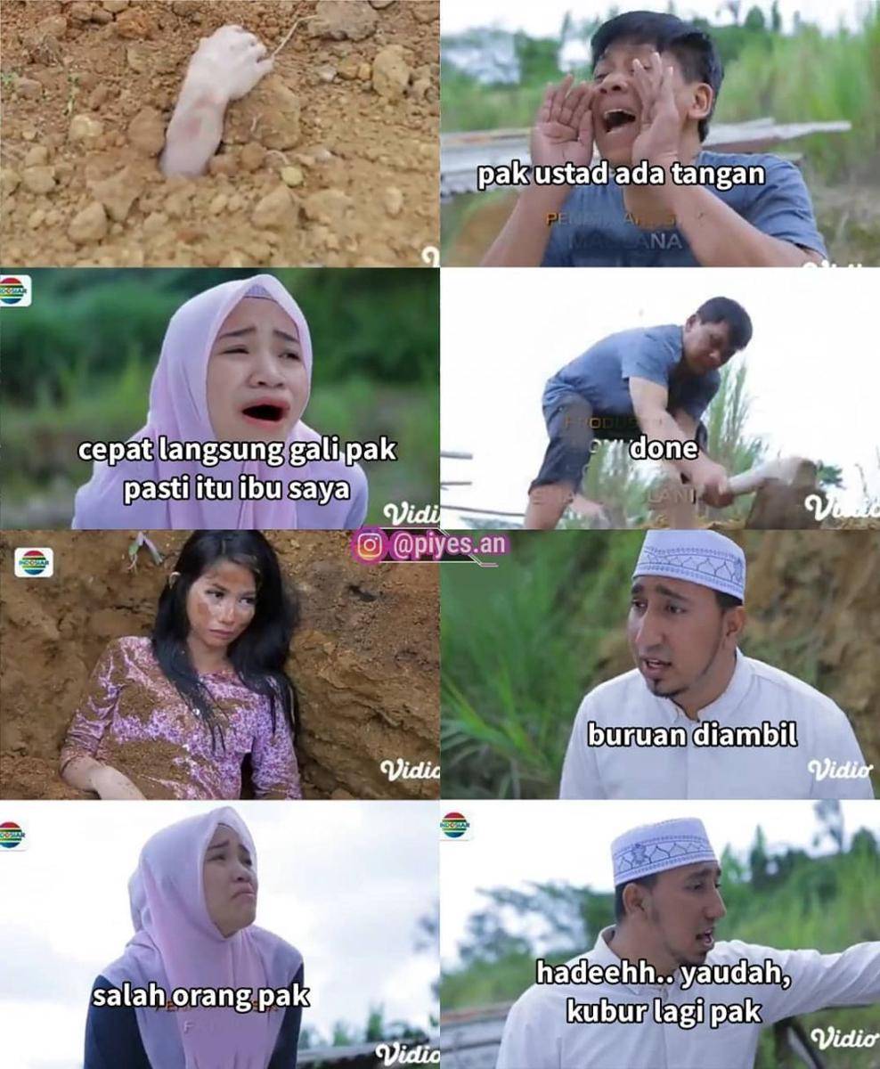 meme obrolan sinetron azab (instagram.com/piyes.an)