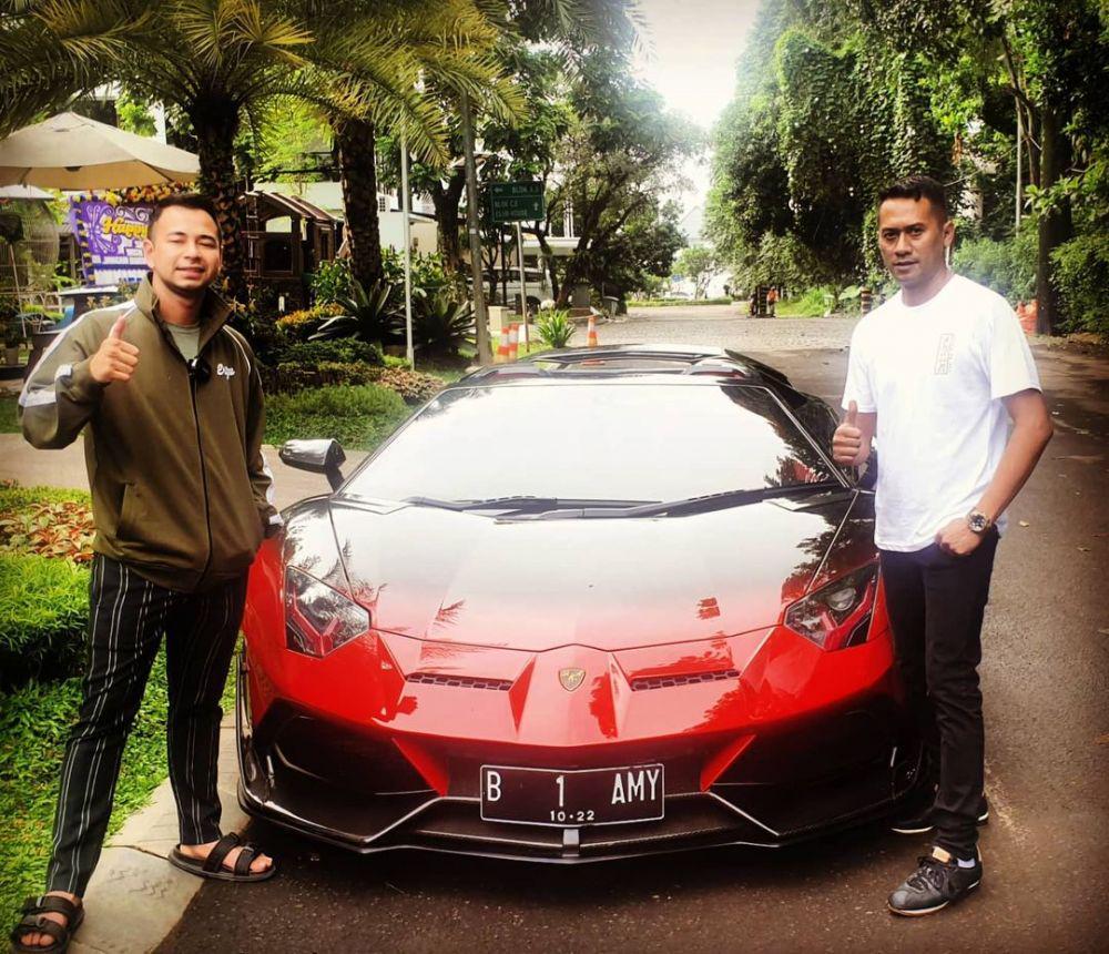 Mobil Lamborghini Raffi Ahmad (instagram.com/ade_hanggar)