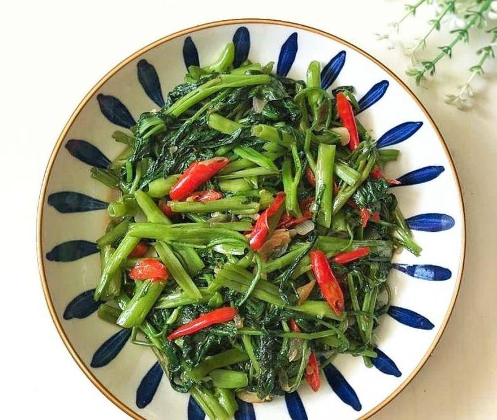 ilustrasi tumis kangkung (instagram.com/in__dri)