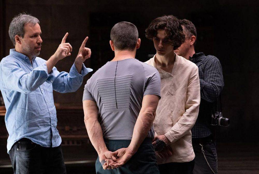 Denis Villeneuve & Timothee Chalamet (instagram.com/dunemovie)