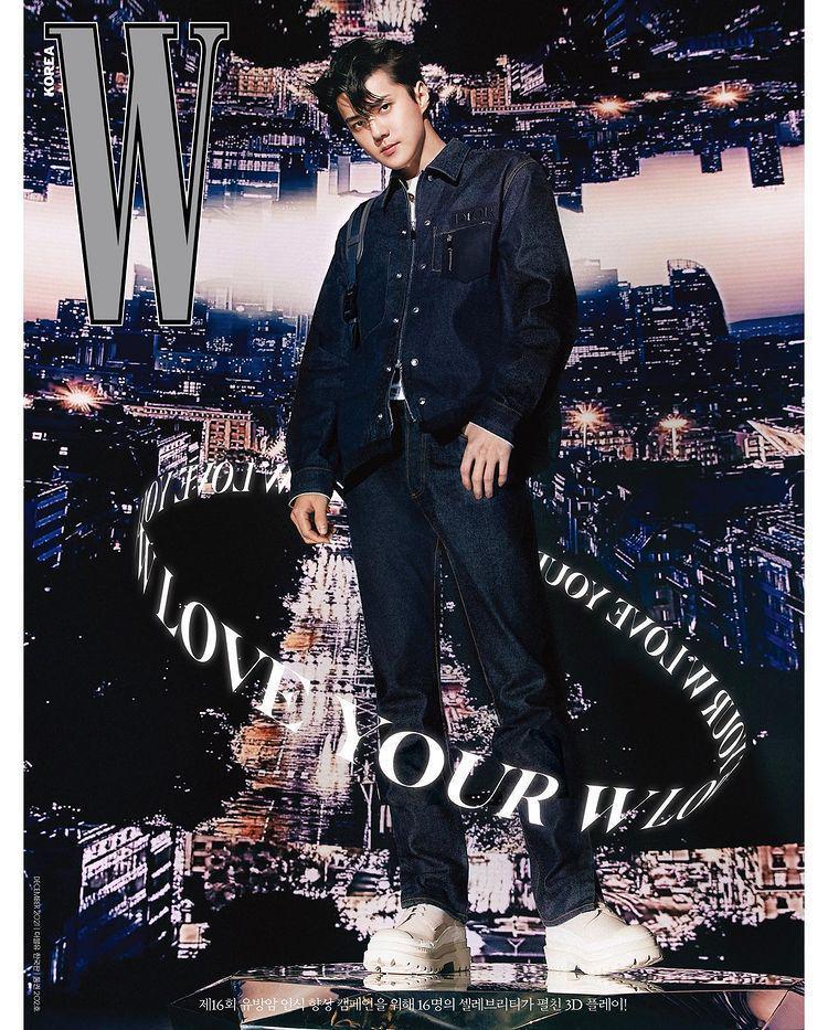 potret Sehun EXO untuk campaign 'Love Your W' (instagram.com/wkorea)