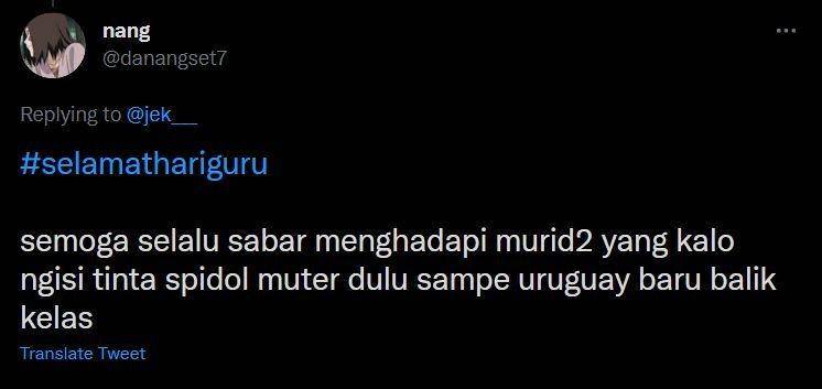 doa untuk guru (twitter.com/danangset7)