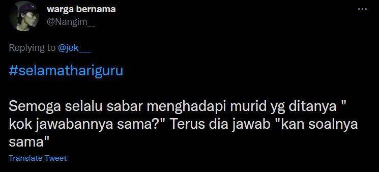 doa untuk guru (twitter.com/nangnim__)