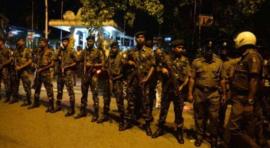 ilustrasi Tentara Satgas Khusus (STF) Polisi Sri Lanka.(wionews.com/AFP)