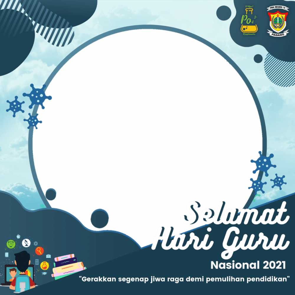 Twibbon Peringatan Hari Guru 2021. (twibbonize.com)