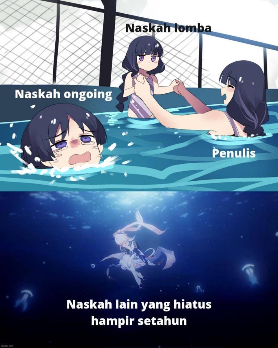 meme penulis novel (instagram.com/adythapika)