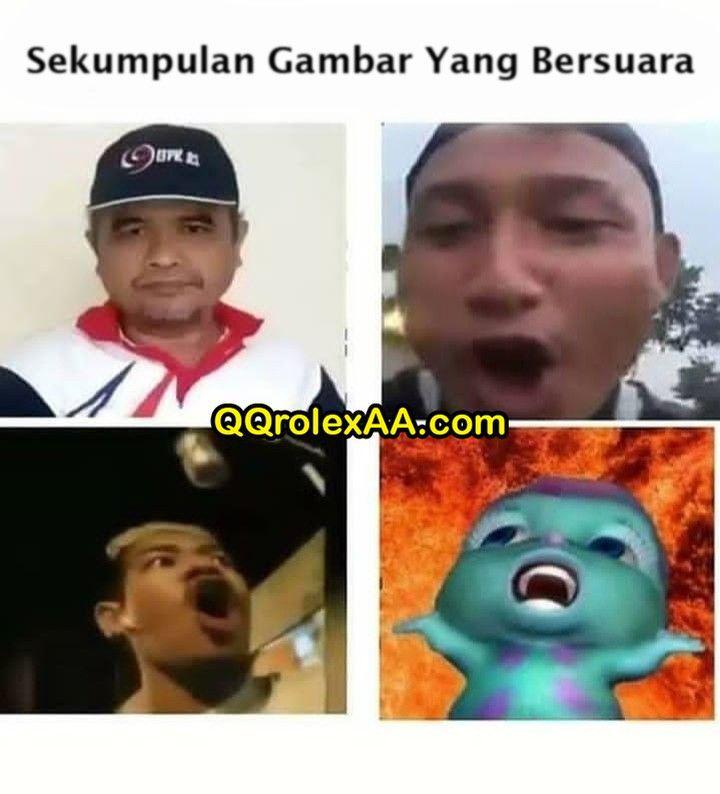 meme gambar bersuara (instagram.com/anakkepolucu)