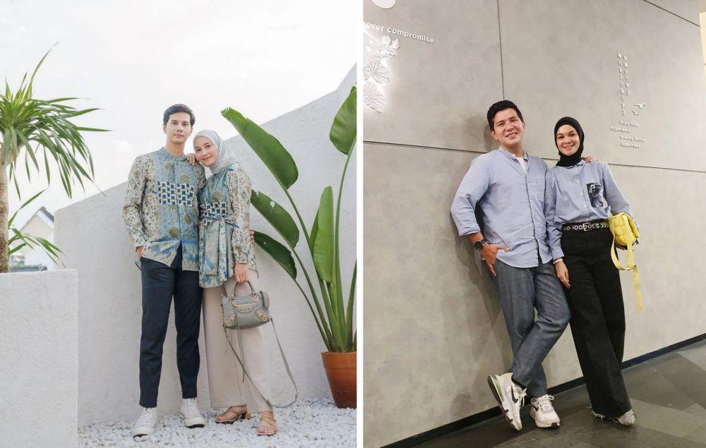 influencer hijab dan suami (instagram.com/megaiskanti | instagram.com/haykalkamil)
