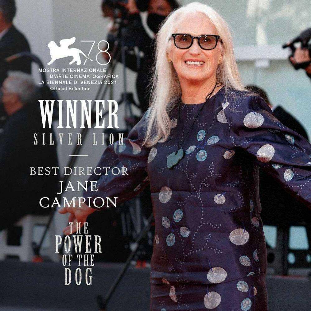Jane Campion (instagram.com/powerofthedogfilm)